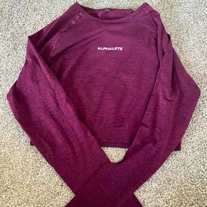 Alphalete Long Sleeve Crop